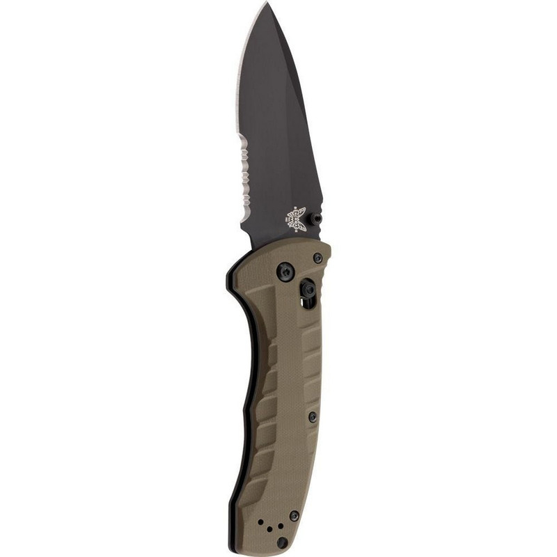 Benchmade 980SBK Turret Knife G10 Olive Drab